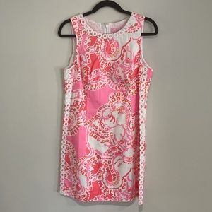 Lilly Pulitzer Mila Shift Dress in Trunk in Love